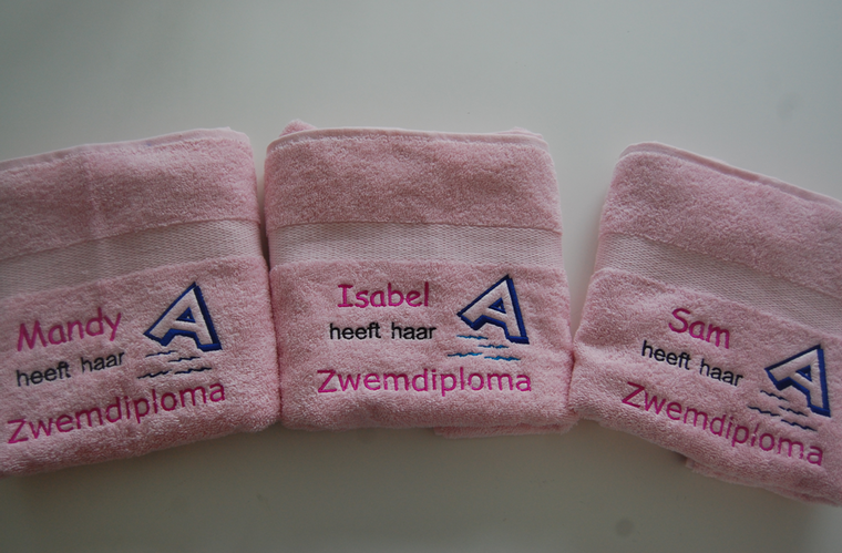 Zwemdiploma A cadeau met Naam