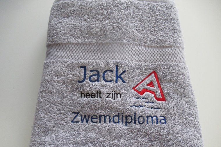 Zwemdiploma A cadeau met Naam