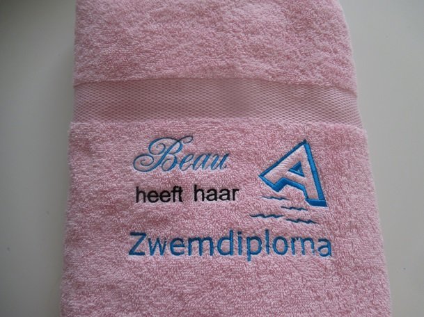 Zwemdiploma A cadeau met Naam