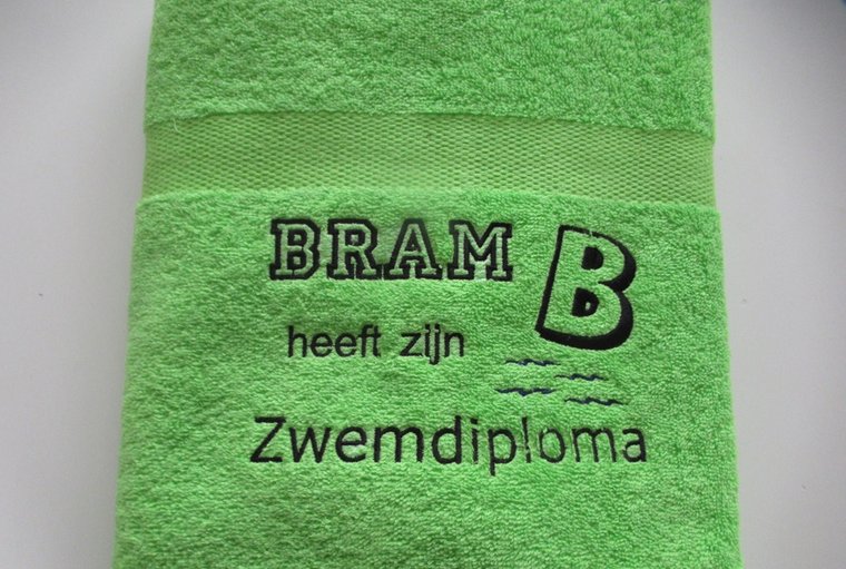 Zwemdiploma B cadeau met Naam
