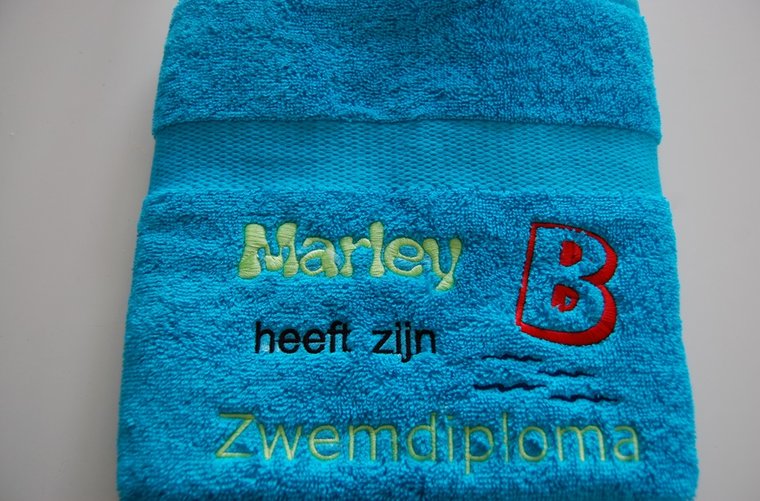 Zwemdiploma B cadeau met Naam