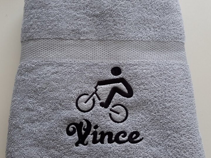 BMX sporthanddoek met naam