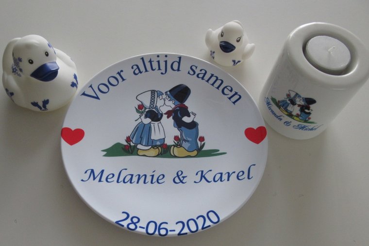 Voor altijd Samen Sierbord