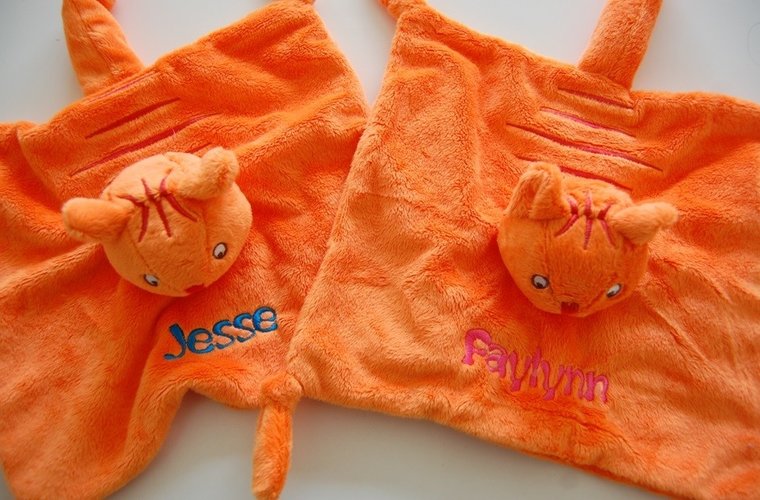 Dikkie Dik knuffeldoek met naam