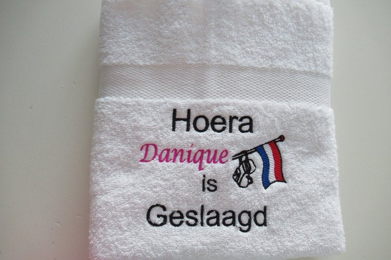 Geslaagd cadeau met naam