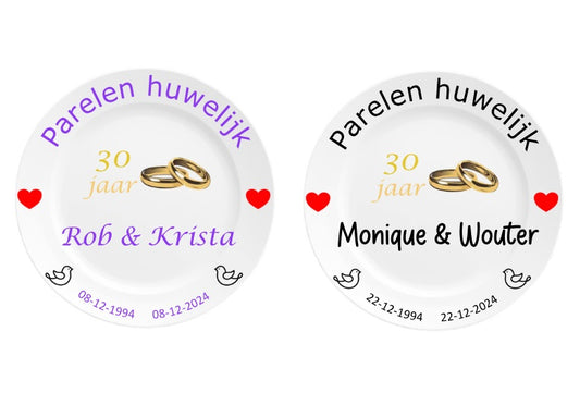 30 jaar Trouwdag cadeau Parelen huwelijk