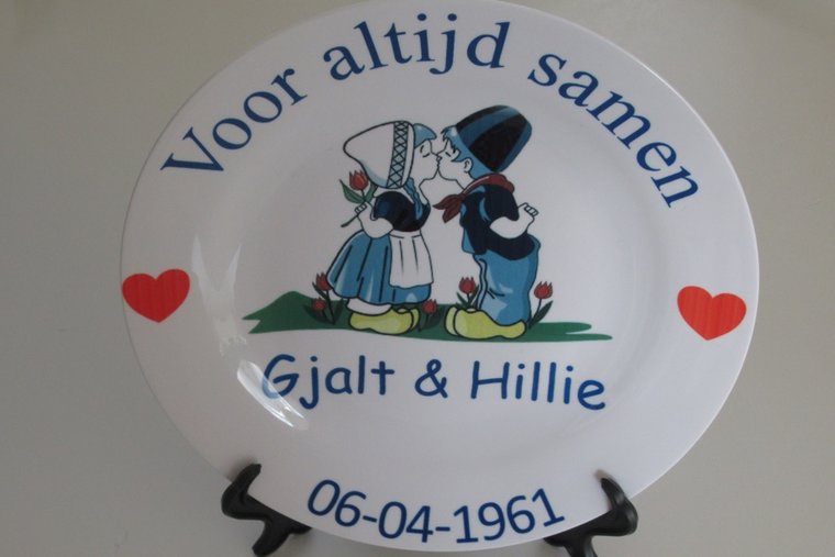 Voor altijd Samen Sierbord