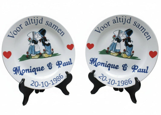 Voor altijd Samen Sierbord