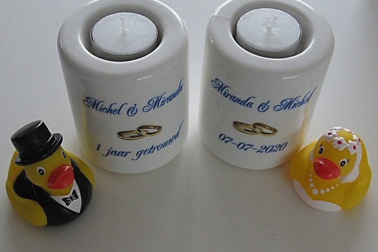 Jubileum Kaarsenhouder