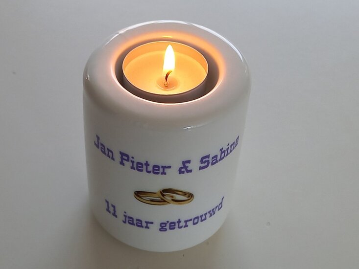 Jubileum Kaarsenhouder