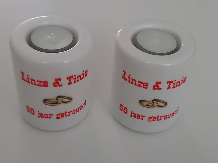 Jubileum Kaarsenhouder