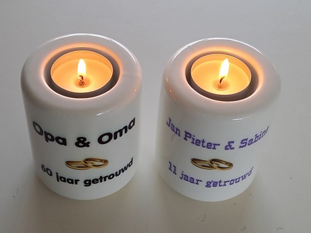 Jubileum Kaarsenhouder