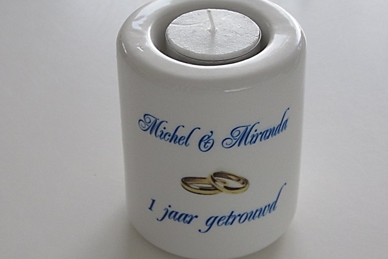 Jubileum Kaarsenhouder