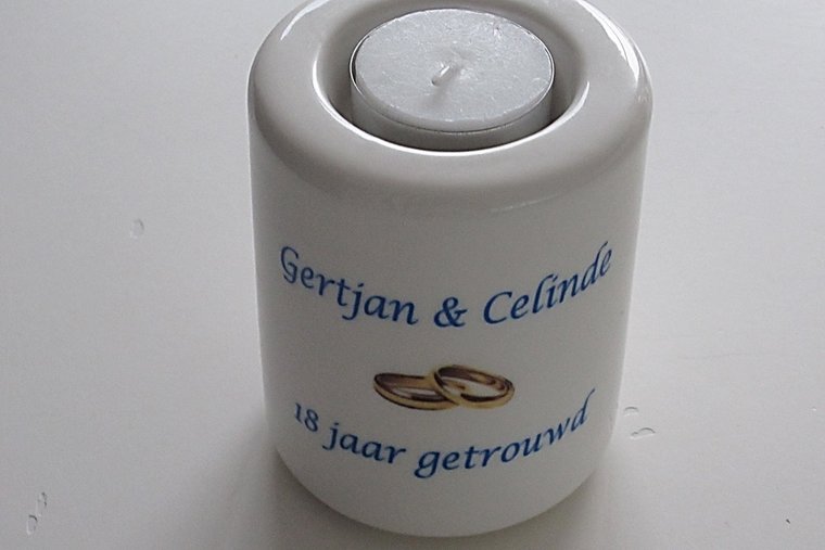 Jubileum Kaarsenhouder