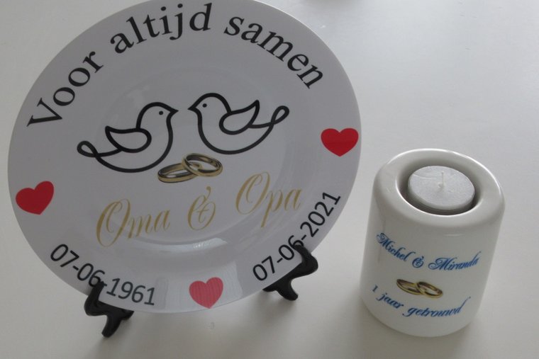 Jubileum Kaarsenhouder