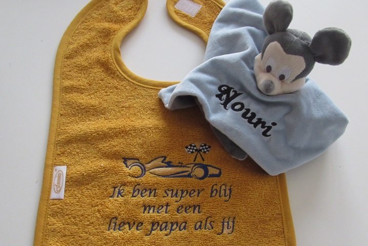 Mickey Mouse Knuffeldoek met Naam