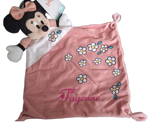 Minnie Mouse Knuffeldoek met Naam