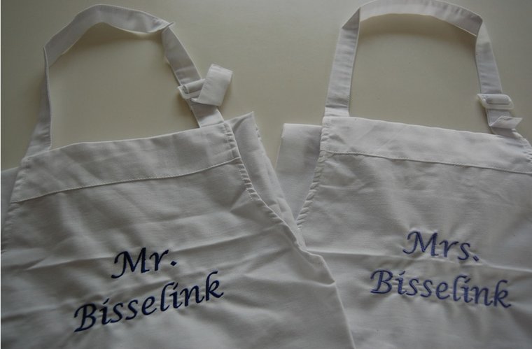 Keukenschort met Naam