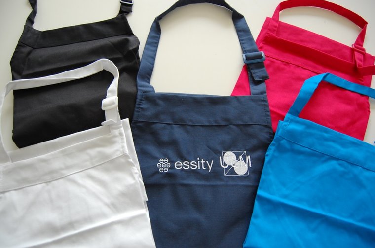 Schort met logo Keukenschort, BBQ schort, en Wijnschortjes