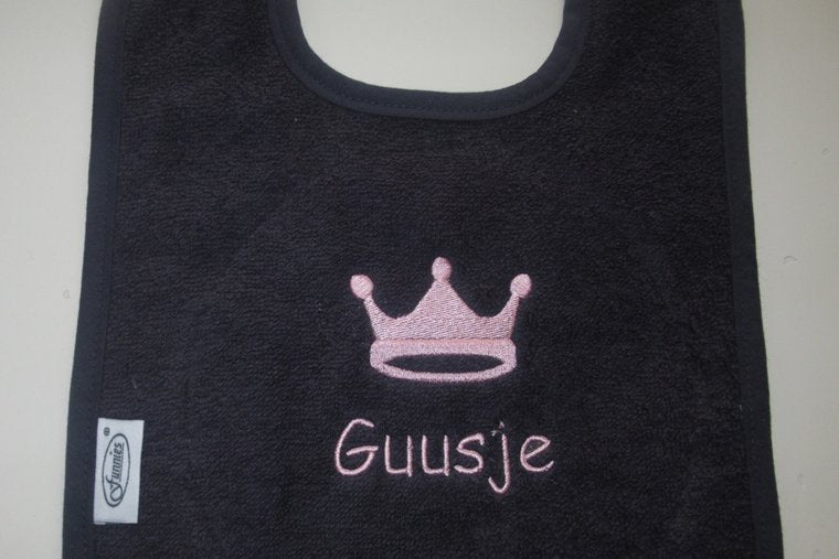 Slabber met kroontje