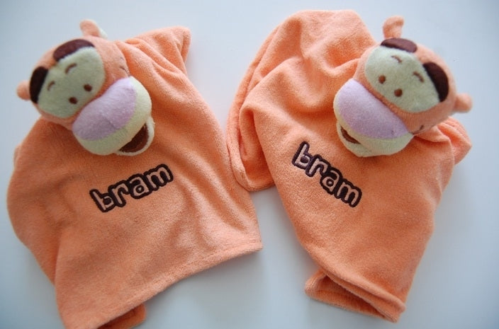 Teigerje knuffeldoek met Naam