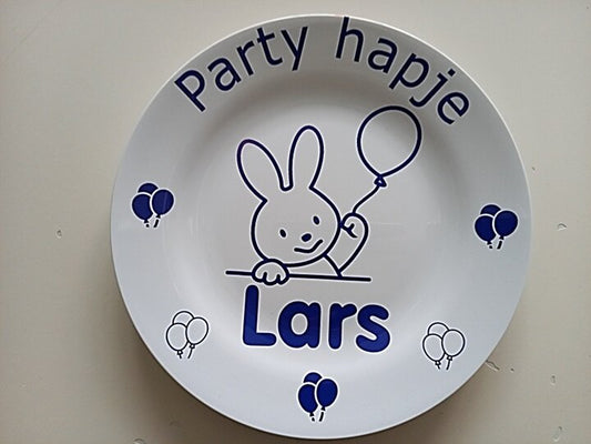 Verjaardagbordje met Naam en Afbeelding