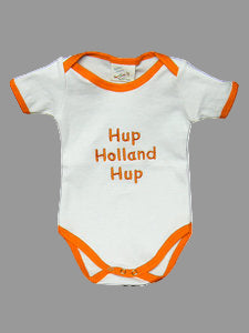 Hup Holland Hup Romper – Oranje baby EK & WK