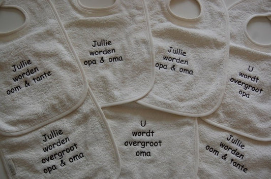 aankondiging zwangerschap  cadeau geven