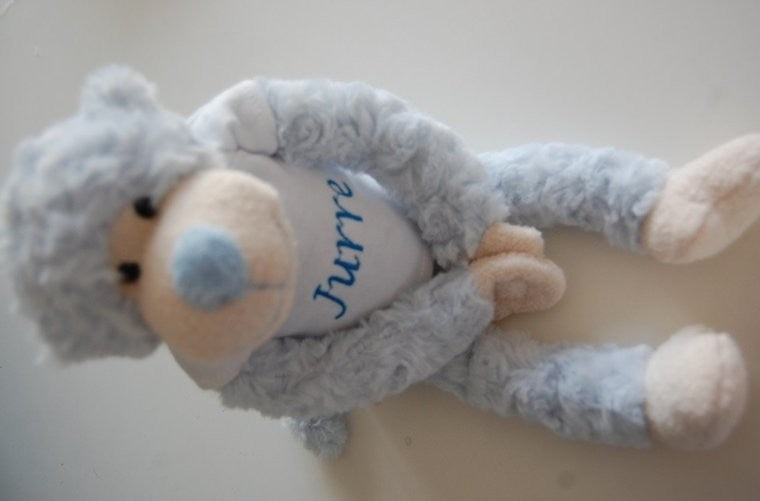 Slingeraapje met naam