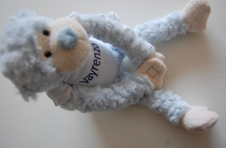 Slingeraapje met naam