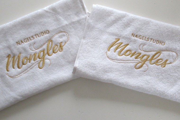 Gastendoekjes met logo