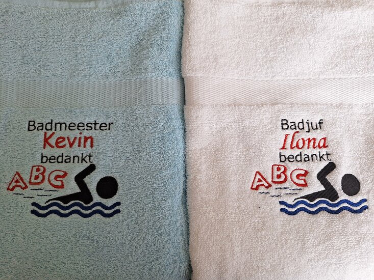 Badmeester en juf afscheidscadeau kopen