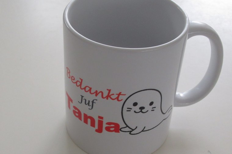 Bedankt Juf of Meester Mok