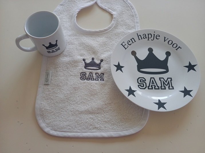 Kinderdrinkmok met Logo