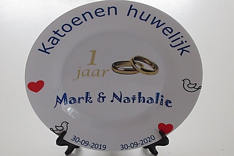 1 jaar Trouwdag cadeau Katoenen huwelijk