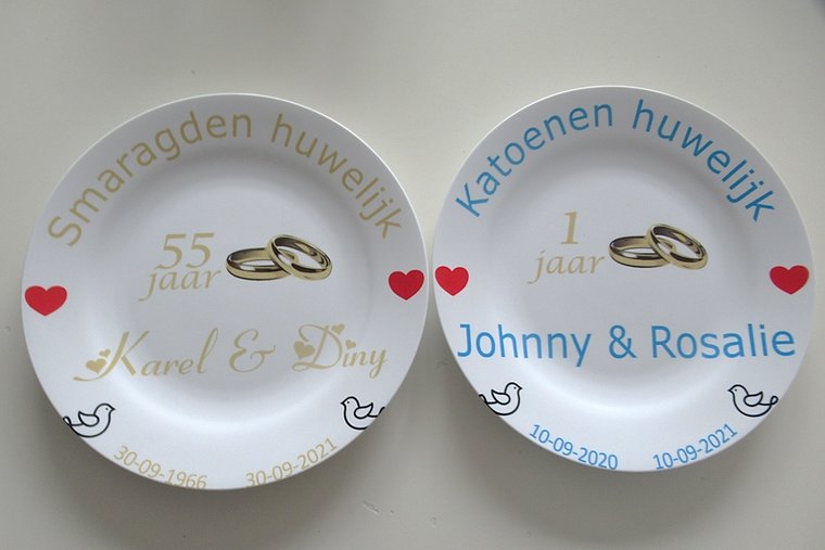 55 jaar Trouwdag cadeau Smaragden huwelijk