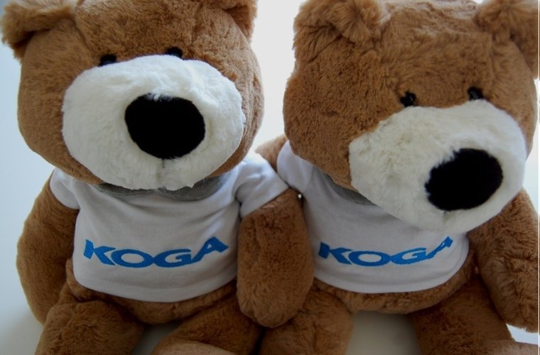 Knuffelbeer met Logo