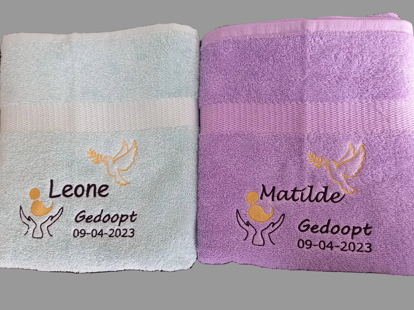 doopcadeau met doopdatum met naam