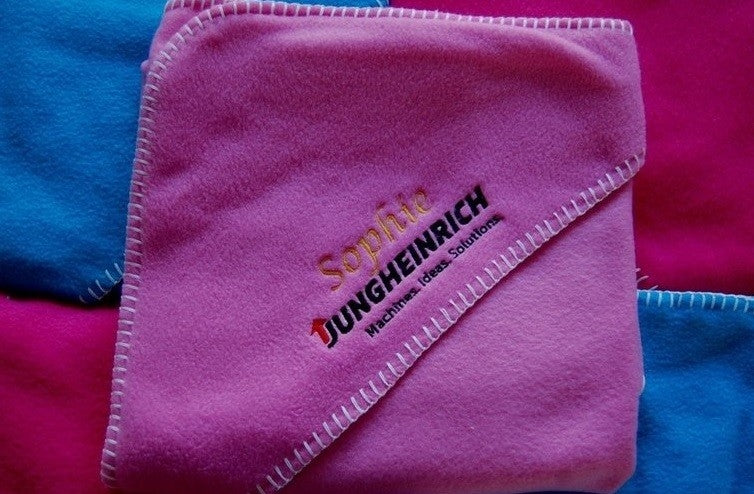 Fleecedeken met logo