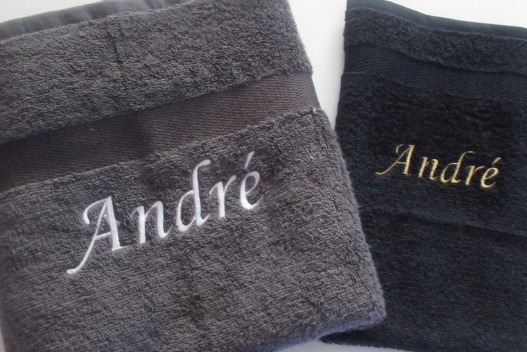 Gastendoek met naam of tekst