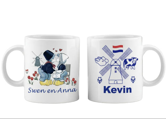 Mokken met naam thema ik hou van Holland