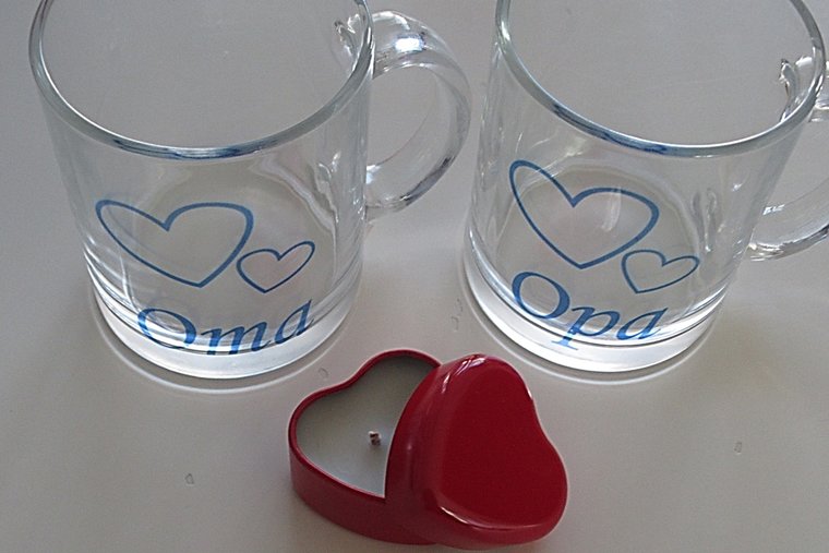 Hartvormige kaarsjes