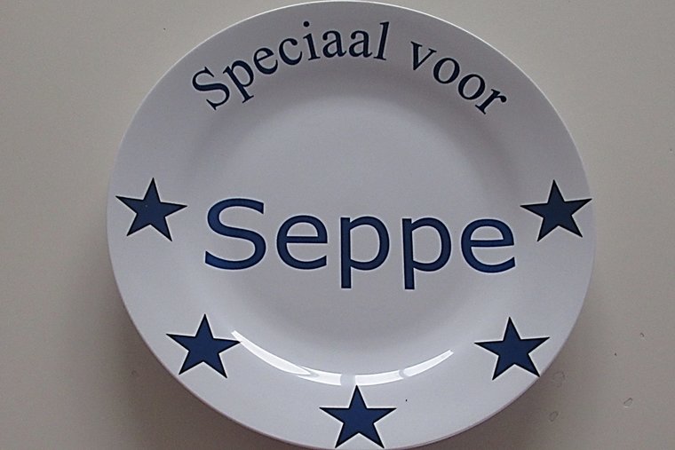 Kinderbordje met naam