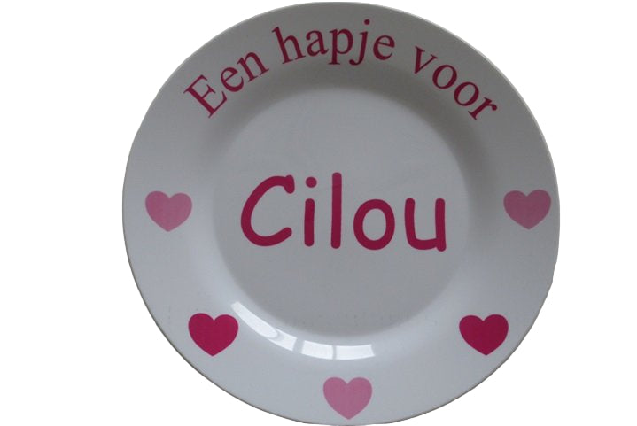 Kinderbordje met naam