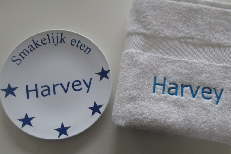 Kinderbordje met naam