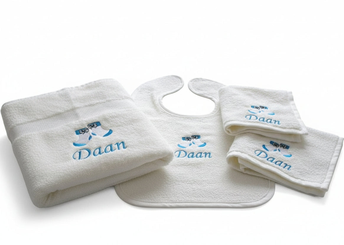 Slabber met Eigen afbeelding | Geboortekaartje