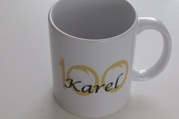 Koffiemok met Naam en Leeftijd