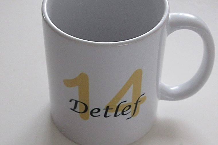 Koffiemok met Naam en Leeftijd