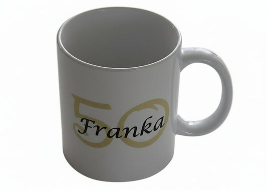 Koffiemok met Naam en Leeftijd