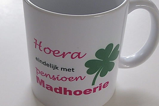 Koffiemok met Naam Pensioen